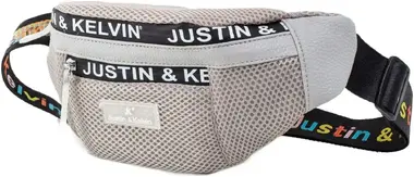 Justin & Kelvin women's waist bag Gray