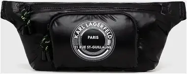 Karl Lagerfeld K/athleisure Bumbag černá