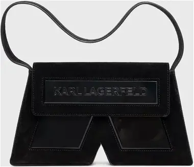 Karl Lagerfeld K/Kheops Shoulderbag Černá