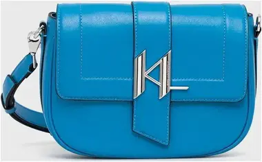 Karl Lagerfeld K/Saddle Bag Md modrá