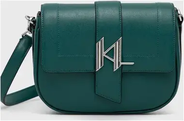 Karl Lagerfeld K/saddle Bag Md zelená