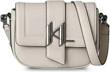 Karl Lagerfeld K/Saddle Bag Sm Béžová
