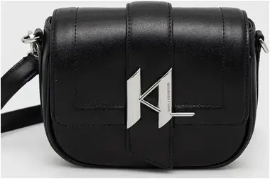 Karl Lagerfeld K/Saddle Bag Small černá