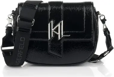 Karl Lagerfeld K/saddle Sp Md Naplack černá
