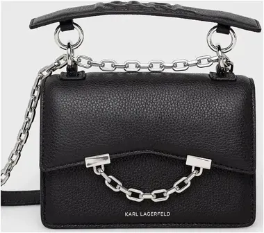 Karl Lagerfeld K/Seven Grainy Mini Sb černá