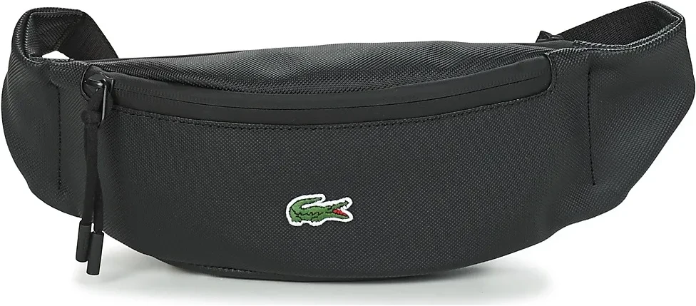 Lacoste Ledvinka Waistbag Černá