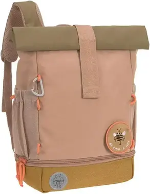 Lässig Mini Rolltop Backpack Nature - Hazelnut