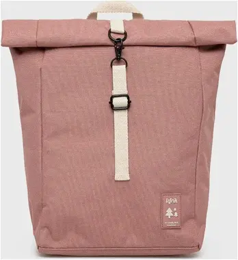 Lefrik Roll Top Mini Backpack dust pink