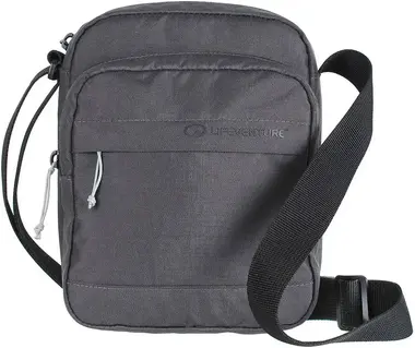 LifeVenture RFiD Shoulder Bag Recycled grey