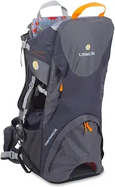 LittleLife Cross Country S4 Child Carrier grey