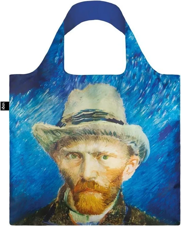 Skládací nákupní taška Loqi - Vincent Van Gogh Self Portrait