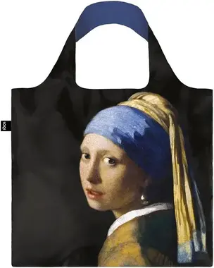 Skládací nákupní taška Loqi - Vermeer Girl with a Pearl Earring