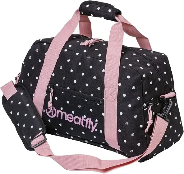 Meatfly Mavis Duffle Bag - Black Dots