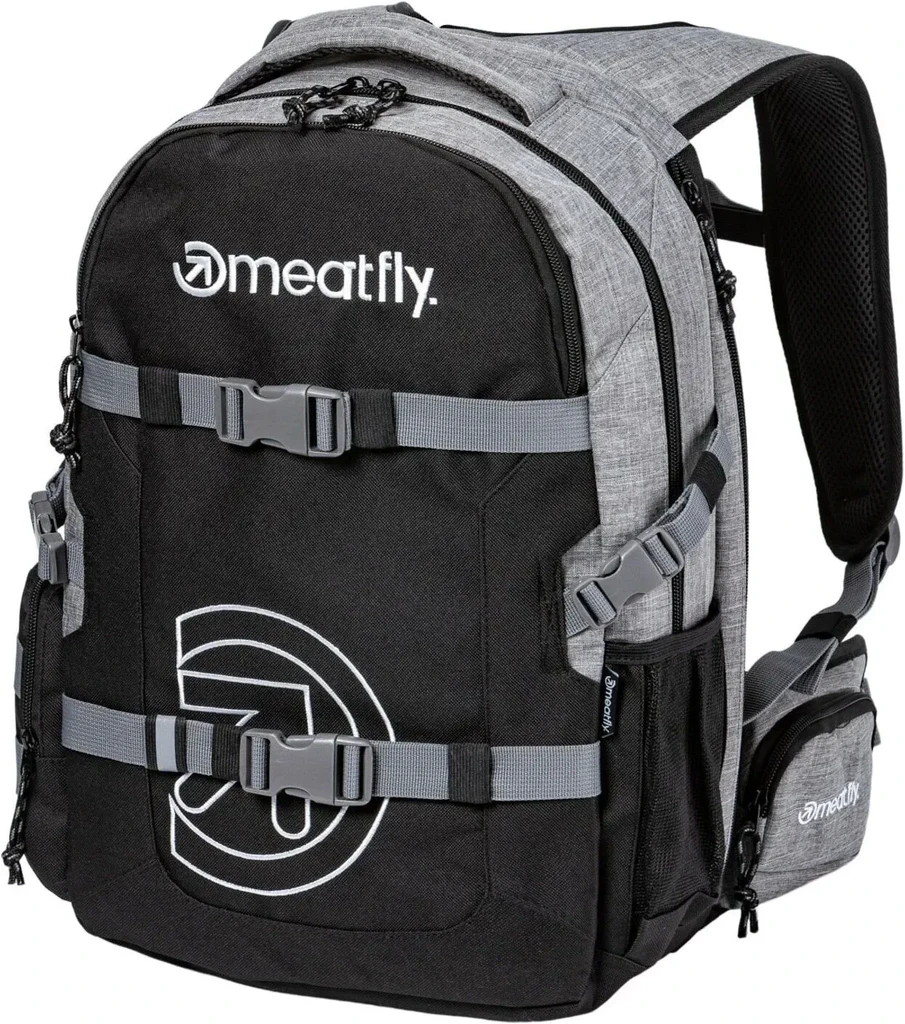 Meatfly Ramble - Heather Grey/Black