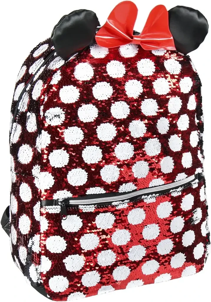 Minnie Backpack Casual Lentejuelas Metallized