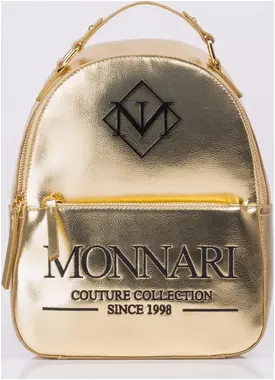 Monnari dámský batoh BAG1670 Zlatá