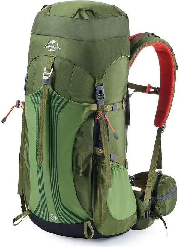 Naturehike Hiking 55+5l zelená