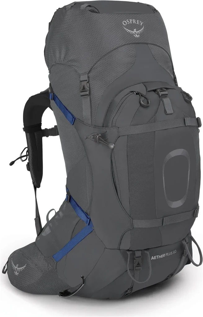 Osprey Aether Plus 60 - Eclipse Grey