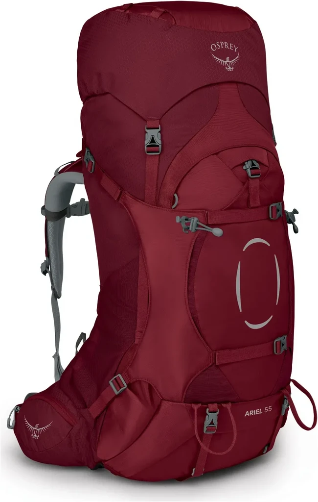 Osprey Ariel 55 - Claret Red