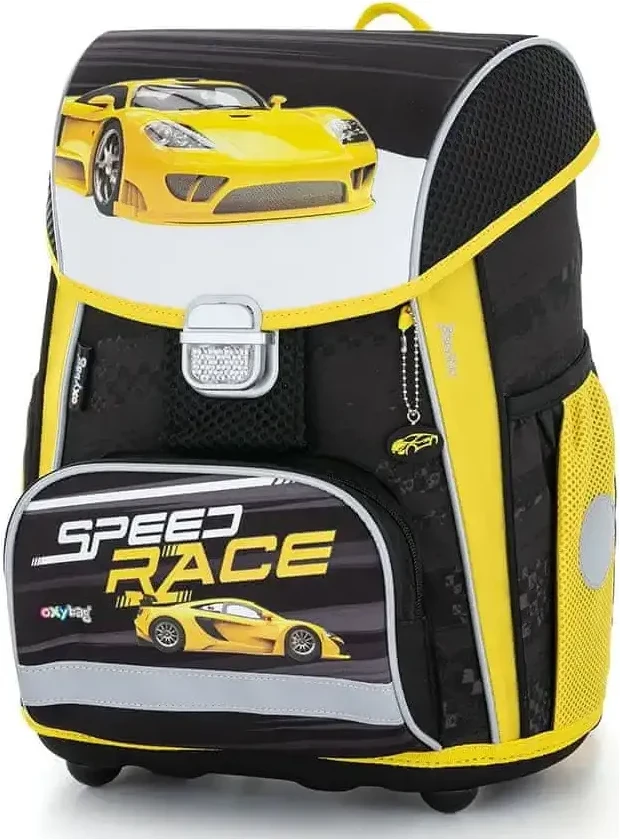 Oxybag Školní batoh Premium - Speed Race