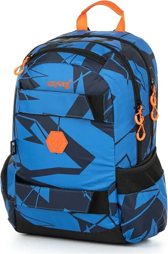 Oxybag Studentský batoh Oxy Sport - Blue shapes