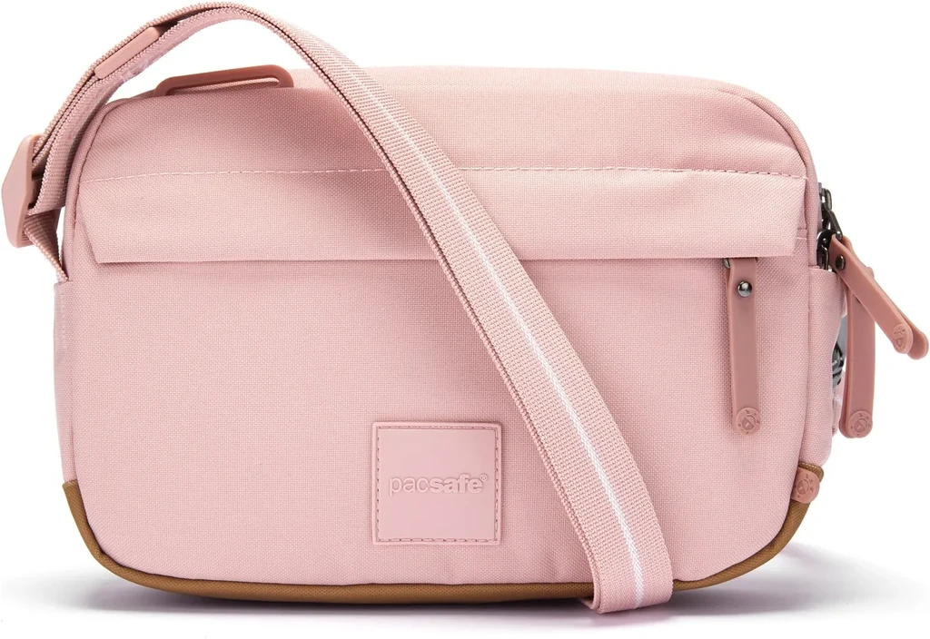 Pacsafe Go Crossbody sunset pink