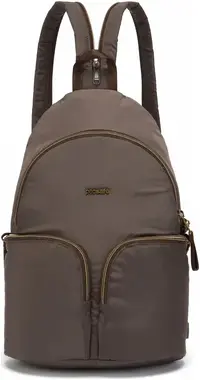 Pacsafe Stylesafe Sling Backpack mocha