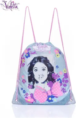 Paso Blue backpack with a Violetta bag