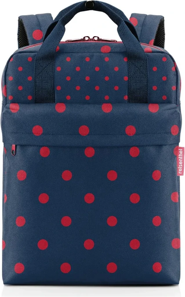 Reisenthel Allday Backpack M Mixed Dots Red