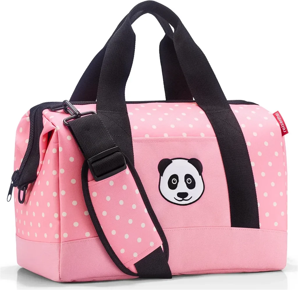 Reisenthel Allrounder M kids Panda dots pink