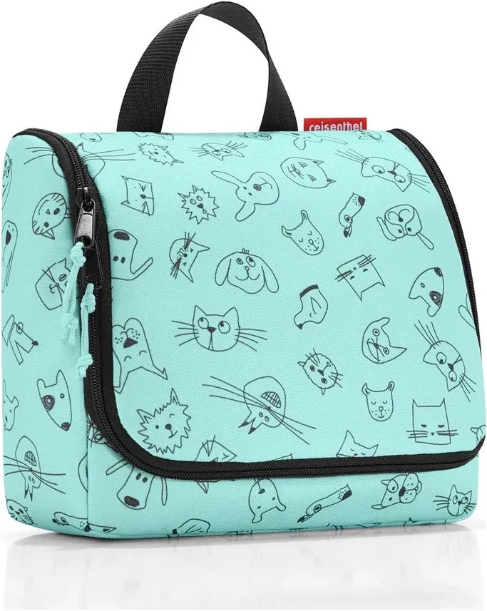 Reisenthel Toiletbag Kids Cats and dogs mint