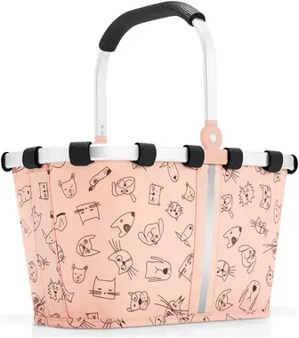 Reisenthel Carrybag XS Kids Cats and dogs rose
