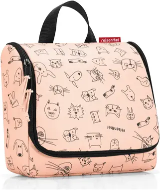 Reisenthel Toiletbag Kids Cats and dogs rose