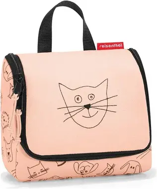 Reisenthel Toiletbag S Kids Cats and dogs rose