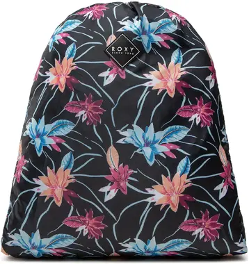 Roxy Light As A Feather Gymsack - Anthracite Floral Flow