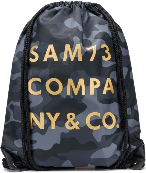 SAM73 Gymsack Mette šedá/zlatá