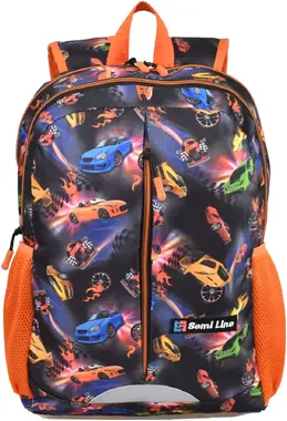 Semiline Kids's Backpack J4671 oranžová/černá