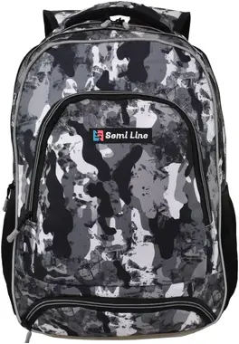 Semiline Kids's Backpack J4674 šedá