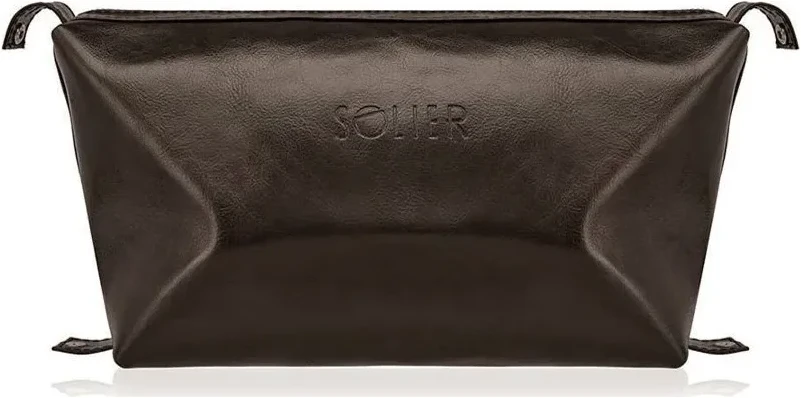 Solier pánská kosmetická taška Sk01 Dark Brown