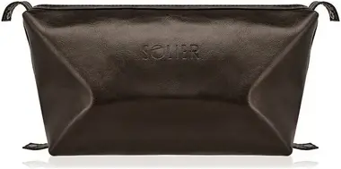 Solier pánská kosmetická taška Sk01 Dark Brown