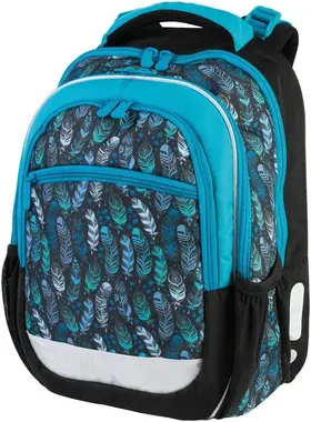 Stil Školní batoh - Indian blue