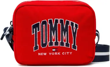 Tommy Hilfiger Brašna Yputh Tommy Nyc Camera Bag Červená