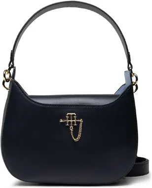 Tommy Hilfiger Kabelka Th Chain Shoulder Bag Tmavomodrá