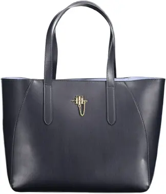 Tommy Hilfiger Th Chain Tote Černá