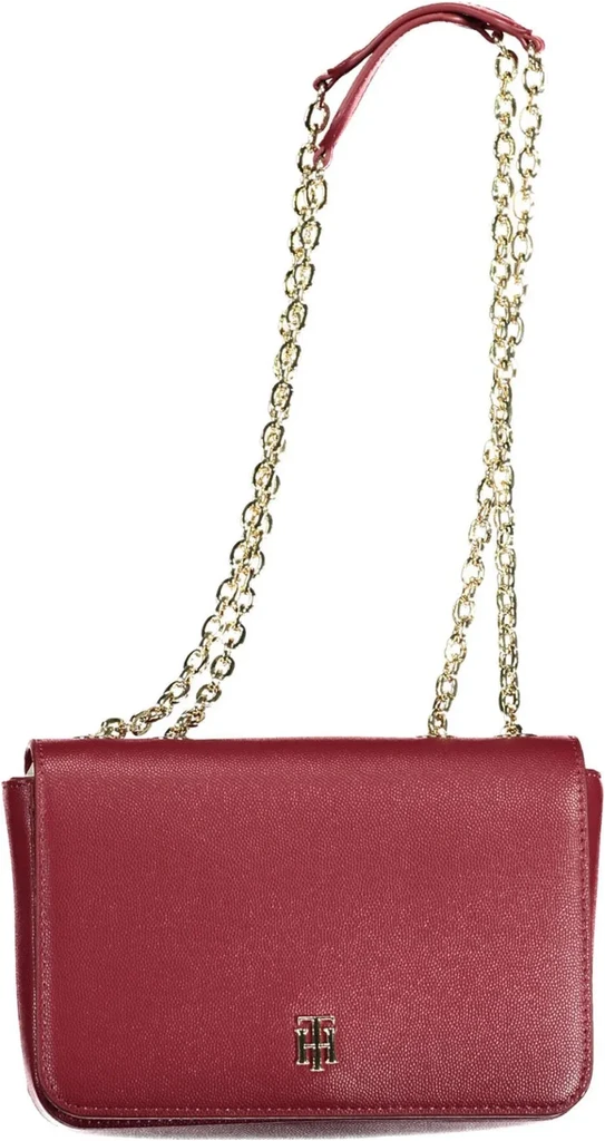 Tommy Hilfiger Th Timeless Chain Crossover AW0AW13172 Bordó
