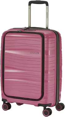 Cestovní kufr Travelite Motion 4w Trolley S Frontpocket 43L Rose