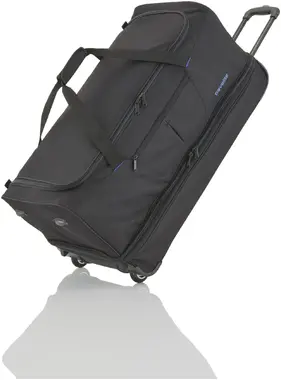 Travelite Cestovní taška Basics L 98/119 l black/blue