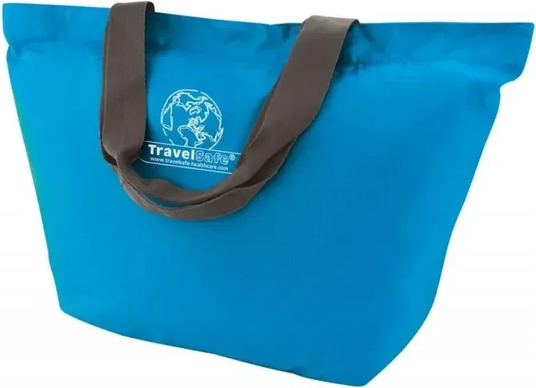 TravelSafe Foldable Shoptasche azure