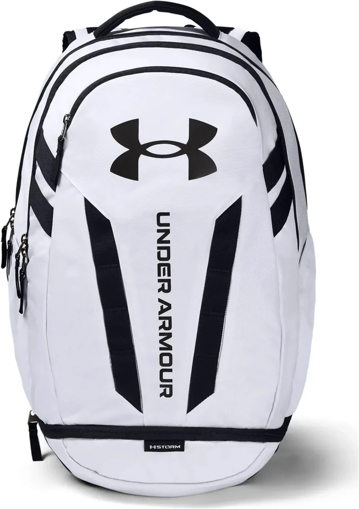 Under Armor Hustle 5.0 Backpack - White