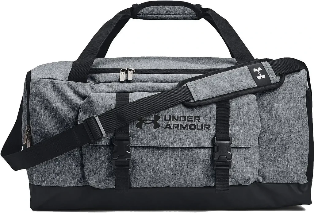 Under Armour Gametime Duffle - Pitch Gray Medium Heather
